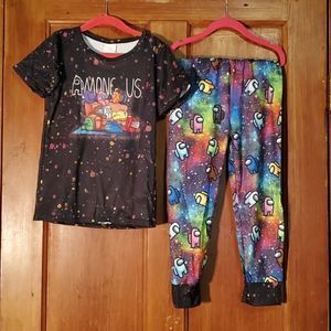 NEW AMONG US 2 PIECE LOUNGE SET